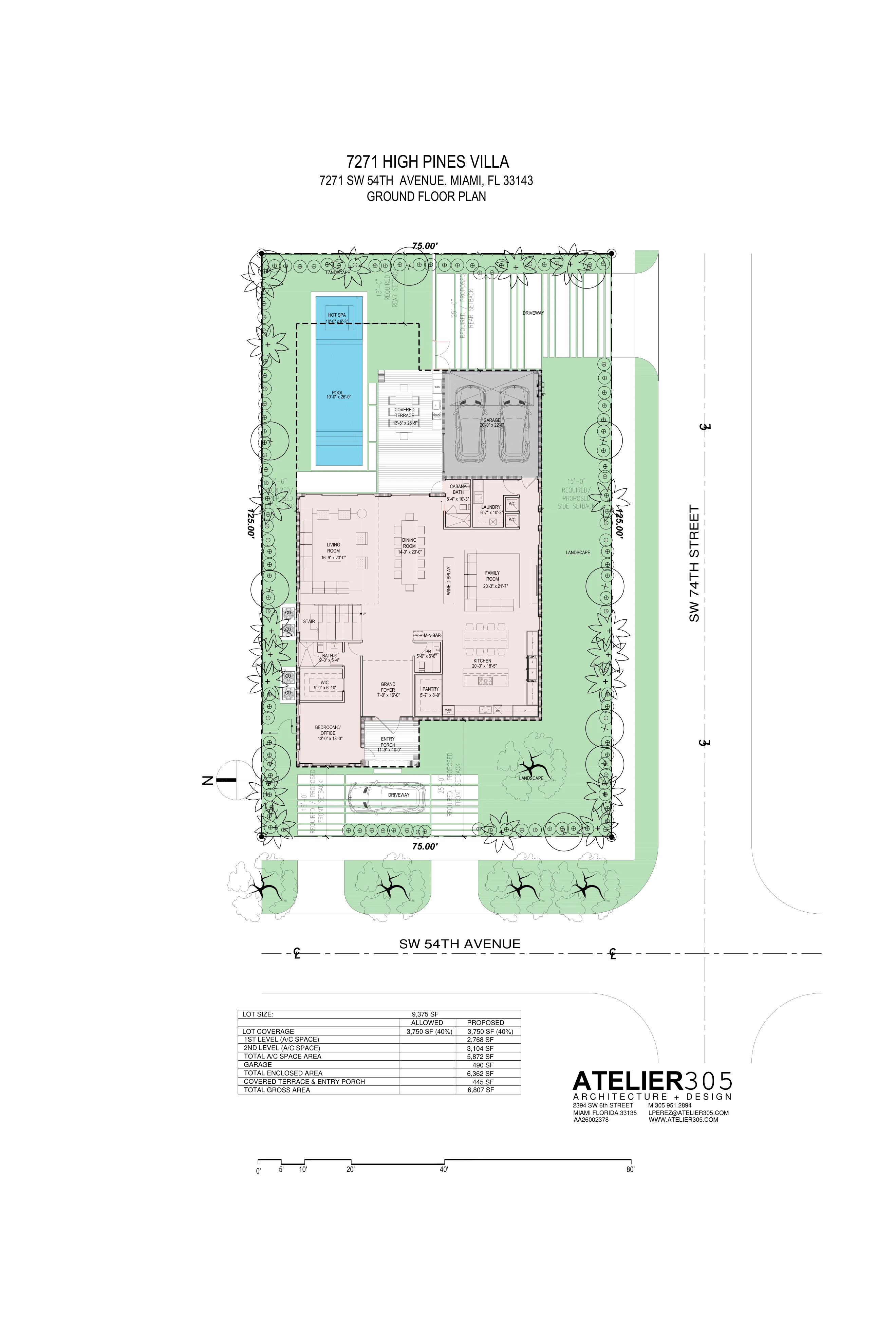 7271 SW 54th Avenue floor plan — image 1