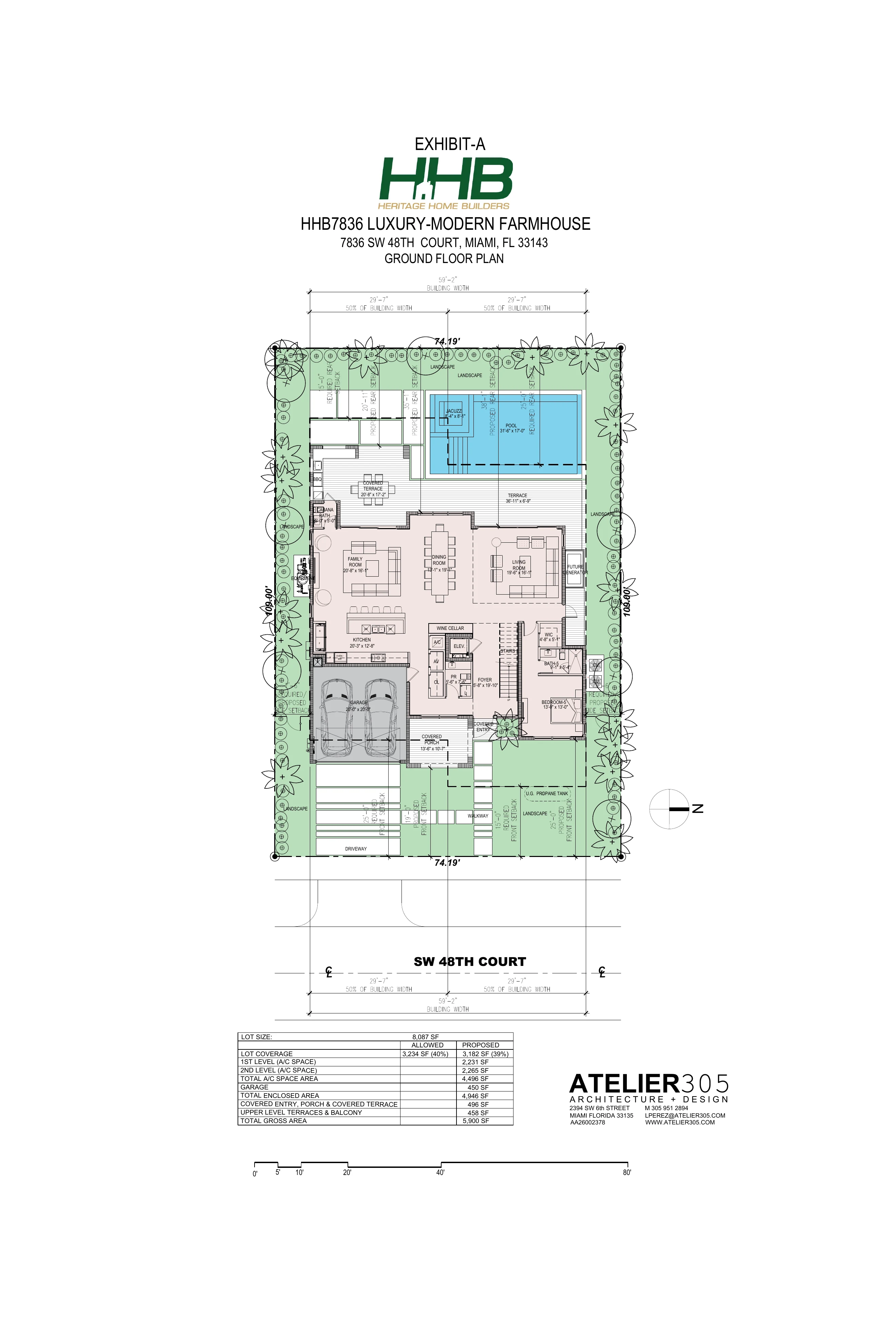 7836 SW 48th Court floor plan — image 1
